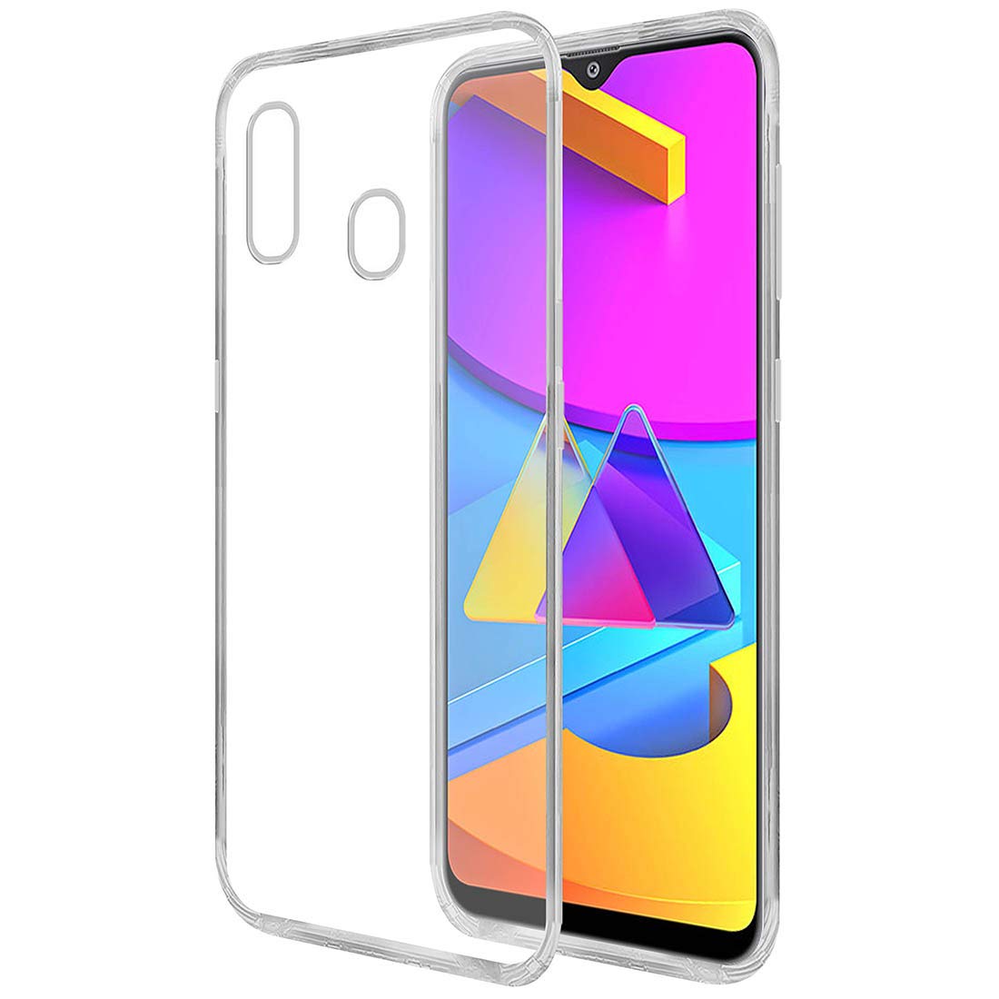 Back Case For Samsung Galaxy M10s Transparent Cover Tpu Back Case