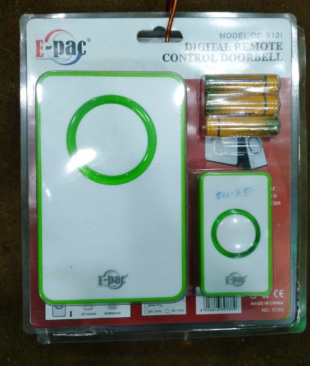 Calling Bell,  Door Bell, made in india wireless Remote Calling bell Remote Range 100 meter. 