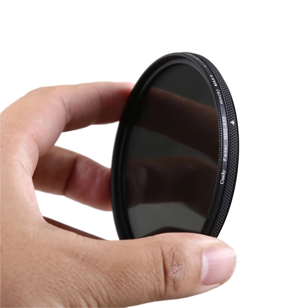 Cuely 49mm ND2-400 ND2 to ND400 ND Filter Lens Neutral Density Adjustable Variable Filter. 