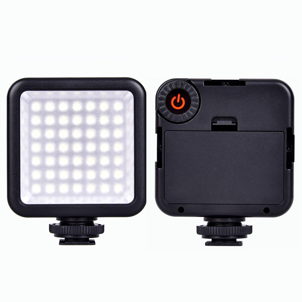 Mini W49 49pcs 5600K LED Video Light Camera Lamp Light Photo Lighting For Cannon EOS 1300D 550D 650D 750D Camera smartphone. 