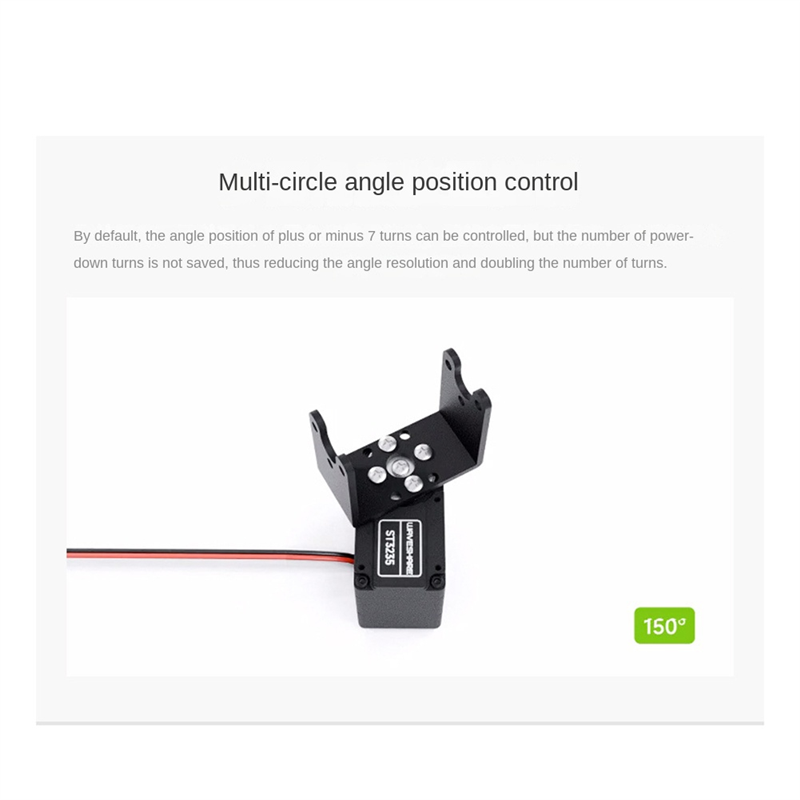 Servo 30kg.cm High Precision High Torque Programmable 360° Magnetic Encoder Serial Bus Servo. 