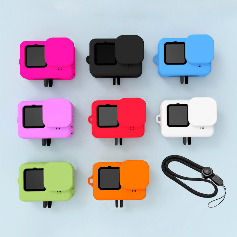For Gopro Hero 9 10 11 12 Black Accessories Case Protective Soft Standard Housing Rubber Silicone Shell Protector For Gopro Hero Hudduo. 