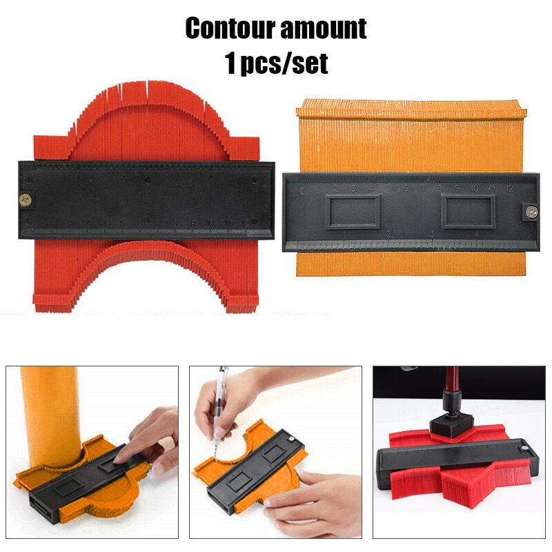 Contour Gauge Profile Shape Measurement Tool for Wood Metal Tiling Laminate UD88.