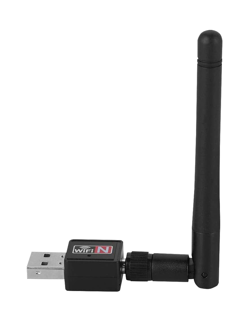 Network Adapter USB2.0 Wifi Receiver, Realtek 2.4 GHz 300Mbps Wireless Network WiFi Card Adapter for Windows 2000 / XP/Vista / 7/8 / 10 / Linux, Support 802.11b/g/n. 
