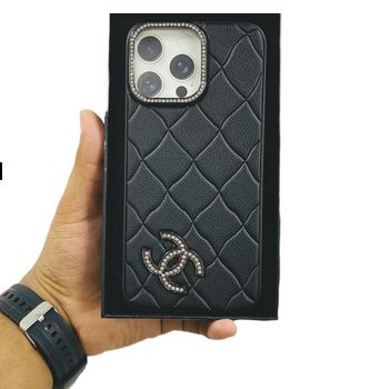 Chanel Ladies Leather Case For Iphone 12 Pro Max,13 Pro Max,14,14