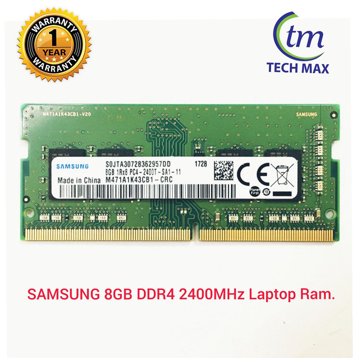 Hynix or Samsung 8GB PC4-2400T DDR4 2400MHz 260-pin Laptop Ram Memory