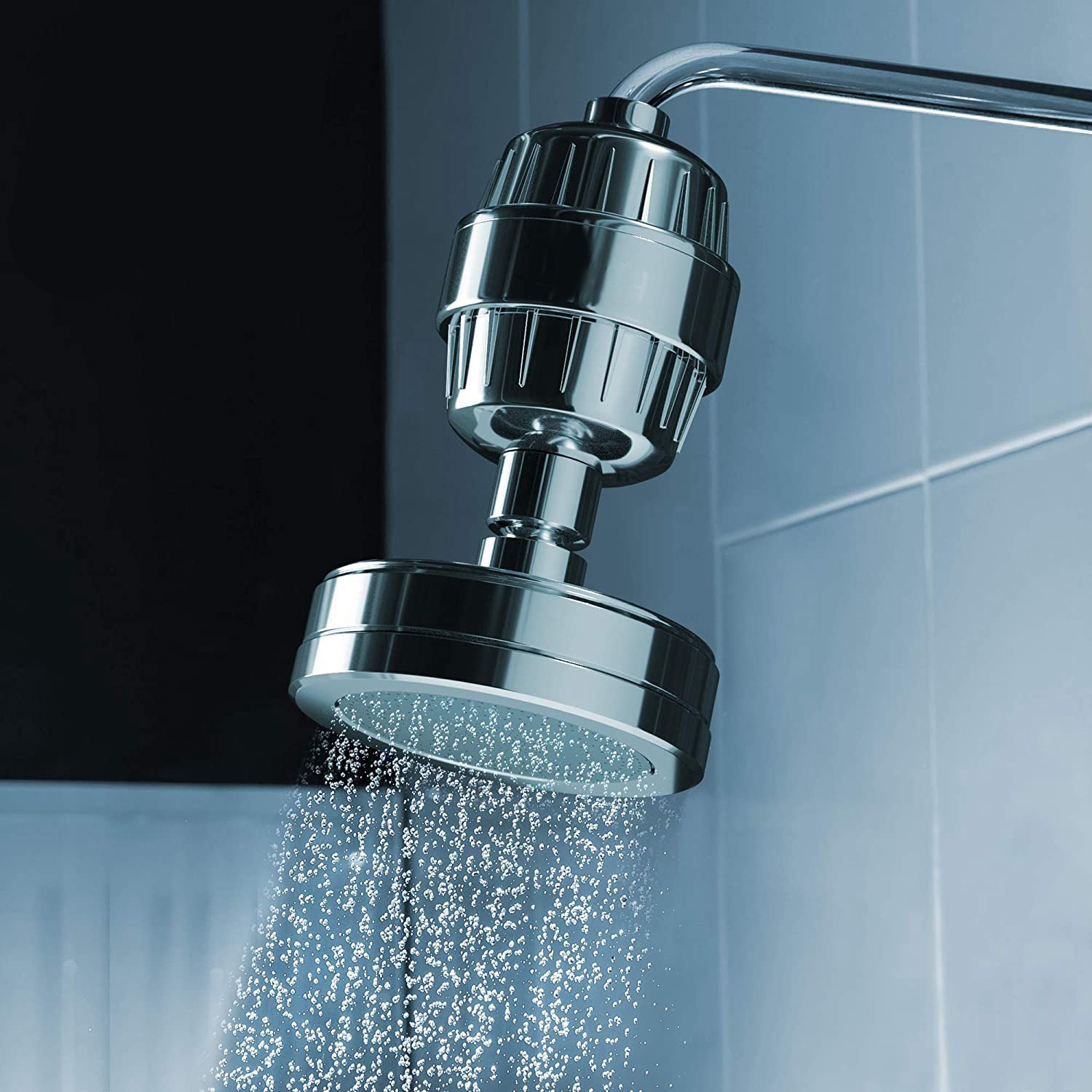 15 Stage Shower Filter Water Purifier -Showerhead Water Softener - Remove Chlorine, Fluoride, Hard Water, Rust. 