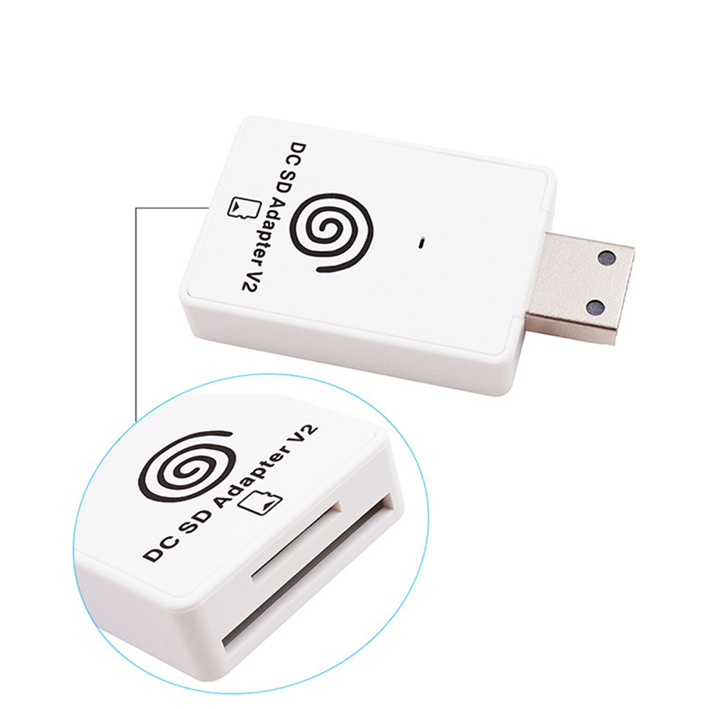 SD/TF Card Adapter Reader for Dreamcast and CD with DreamShell Boot Loader Read Games for DC Dreamcast Consoles. 