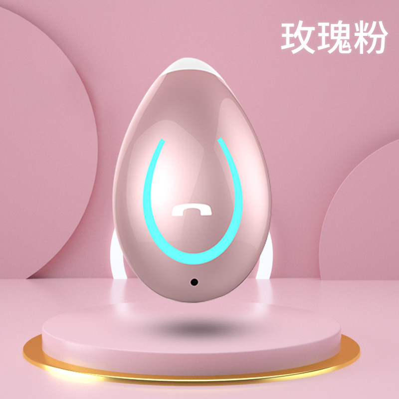 Wireless bluetooth headset does not enter the ear, bone conduction, sports, running, ear clip, mini portable, waterproof, one piece of delivery. 
