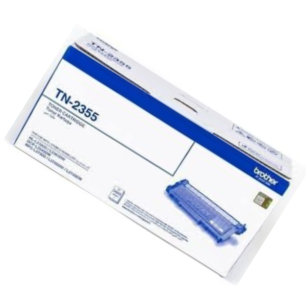 Brother TN-2355 Toner For HL-L2320D, L2365DW, DCP-L2540DW, MFC-L2700DW Up To 2600 Pages Print Capacity. 