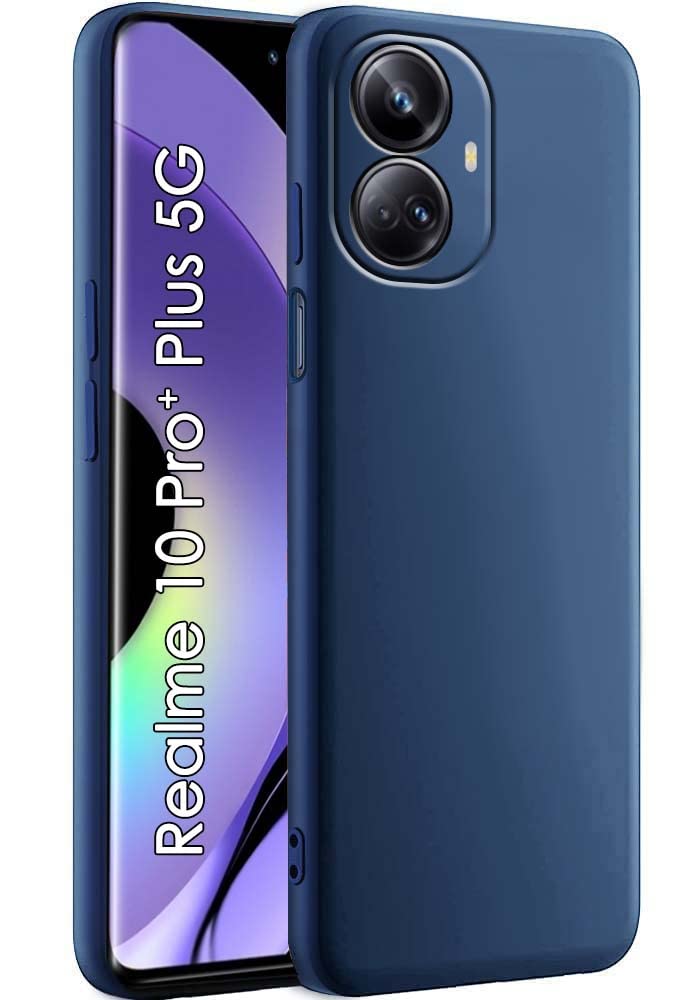 For Realme 10 Pro Plus 5G Liqueit Silicone Case Mobile Back Cover (For SmartPhone). 