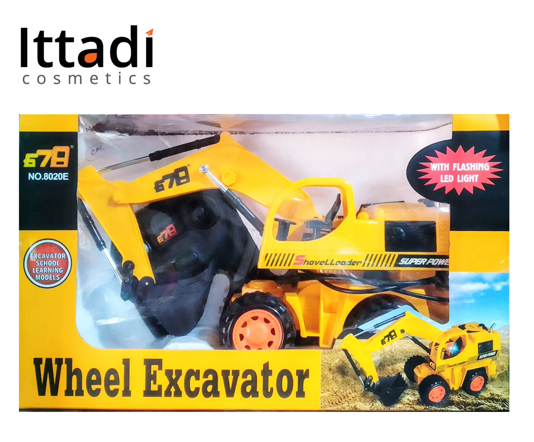 rc wheel excavator