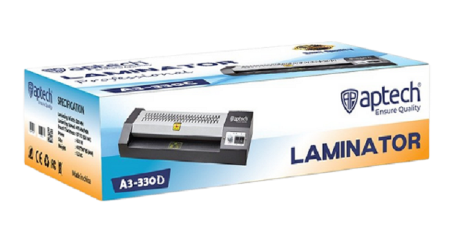 Aptech A3-330D Laminating Machine. 