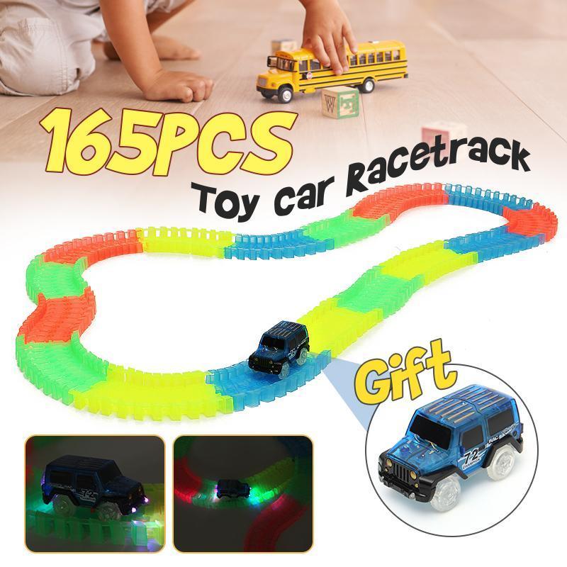 light up glow track car