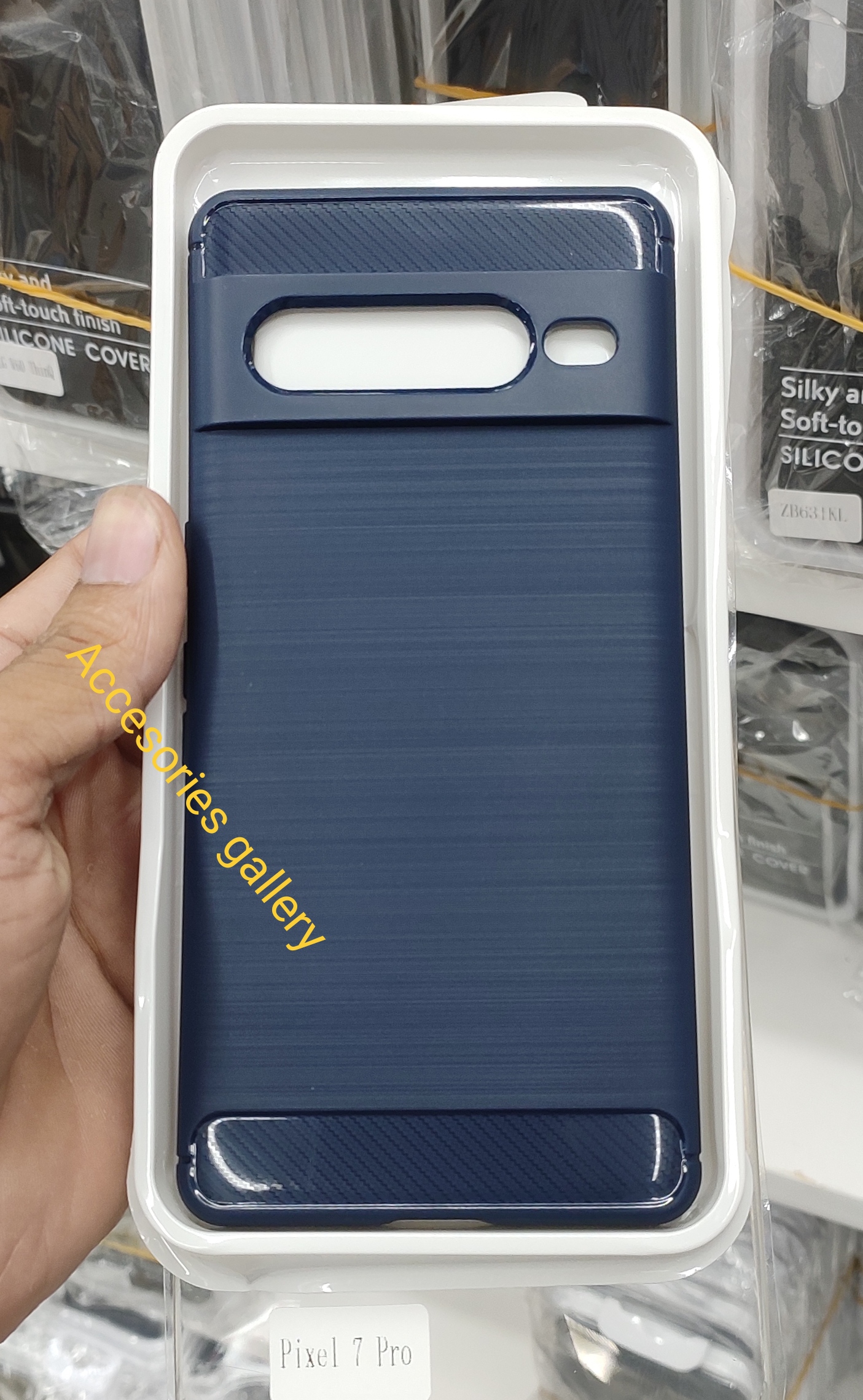 For Google Pixel 7 Pro Spigen Rugged Armor soft Silicone Case. 