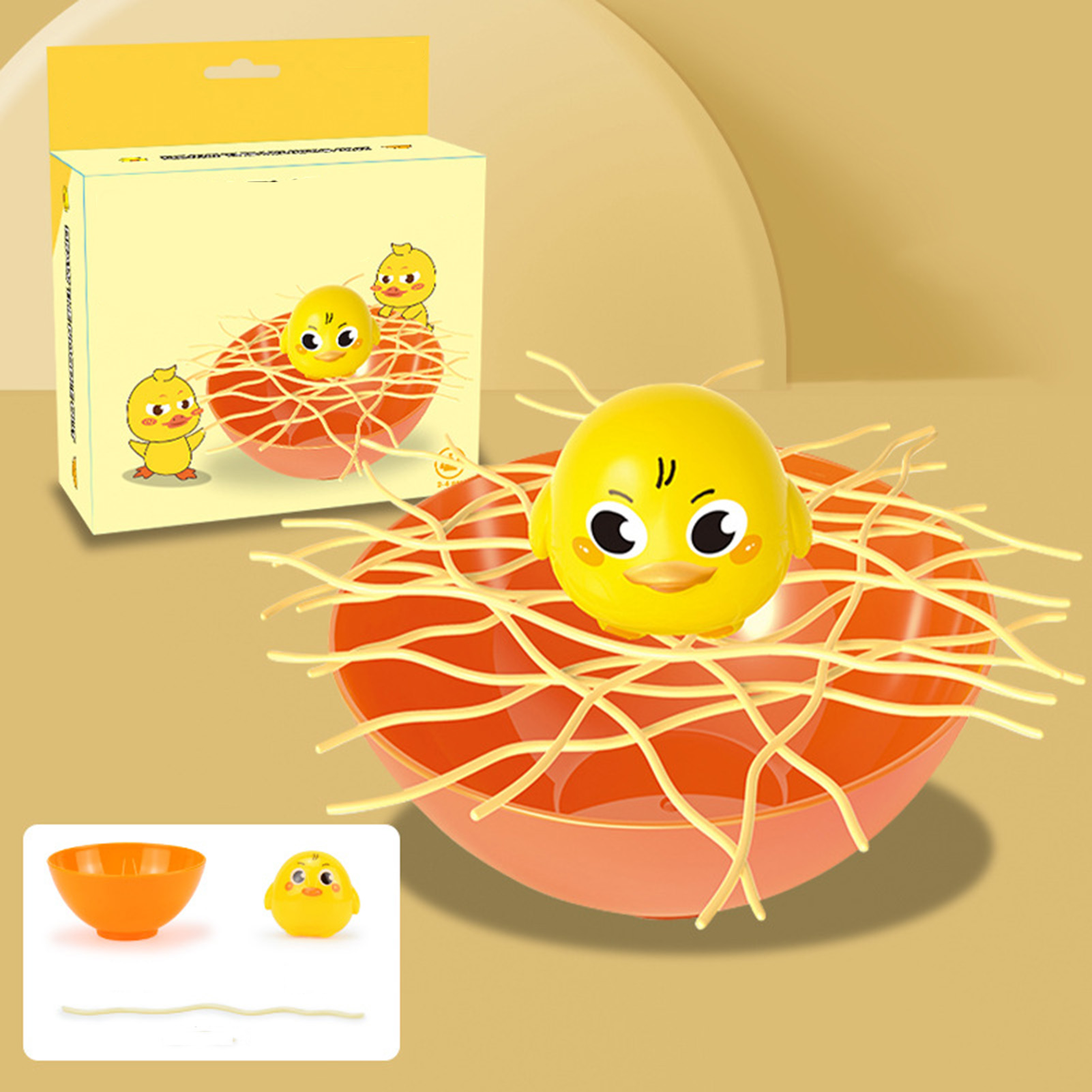 Family Game Night Activity Interactive Noodle Bowl Game Set Fun Intelligence Toy for Kids Develop Thinking Skills Social Interaction Desktop Mini Game for Hours of Entertainment. 
