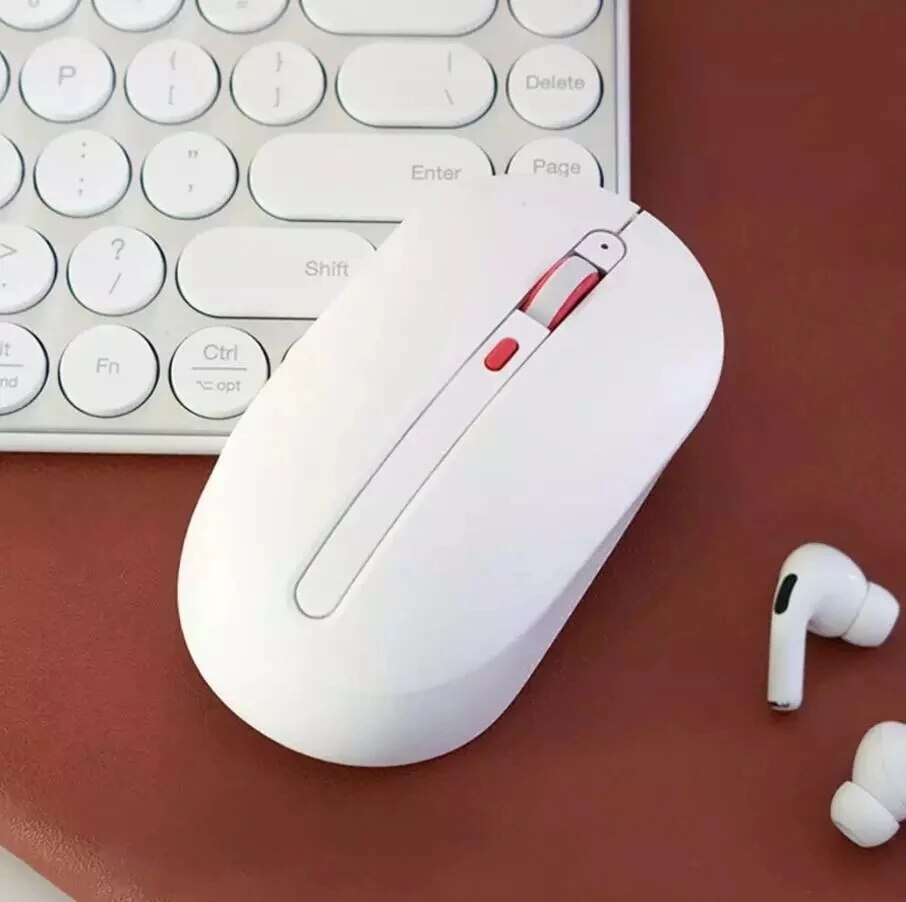 Xiaomi Youpin Miiiw Wireless Mute Mouse 800/1200/1600DPI Multi-Speed DPI Mute Button 2.4Ghz Wireless Receiver Silent Mouse. 