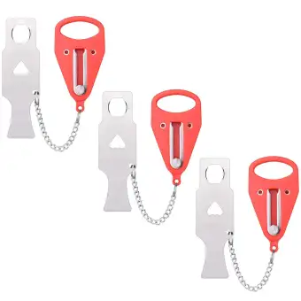 Portable Door Lock Travel Lock Security Device Leaving Home