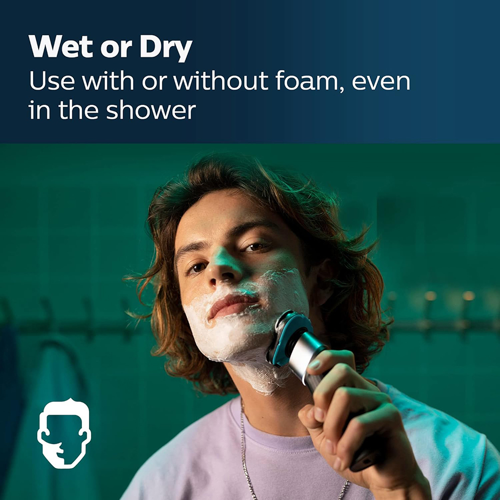 Philips X5006/00 Wet & Dry Electric Shaver 5000X Series for Men. 
