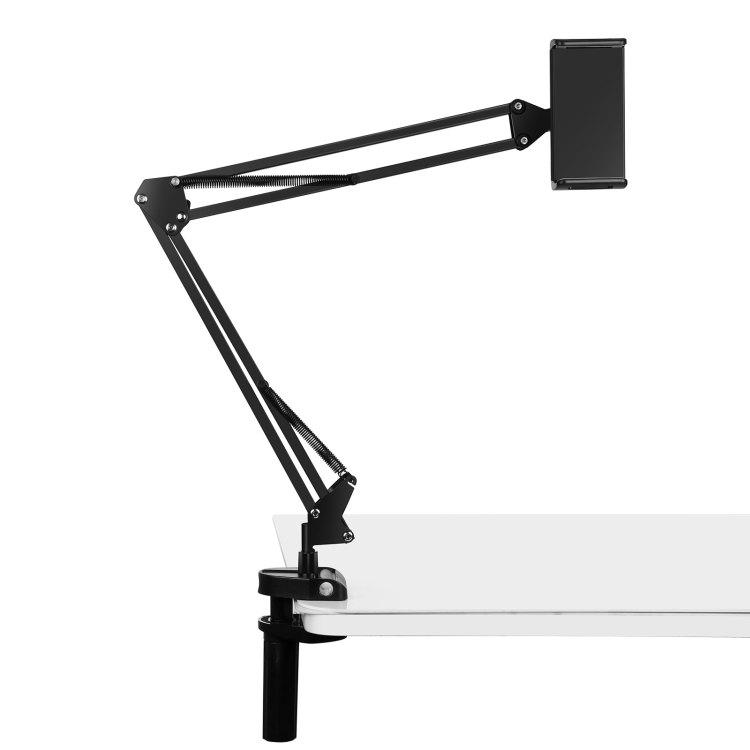 NB-35 Mobile Phone Holder 360 Rotating Flexible Clip Smartphone Desktop Metal Bracket Phone Stand Clamp Support. 