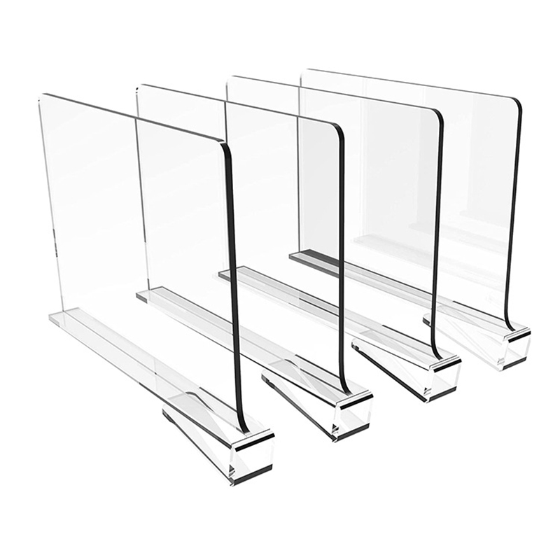 Transparent Acrylic Wardrobe Storage Rack Home Bookcase Partition Podazz. 