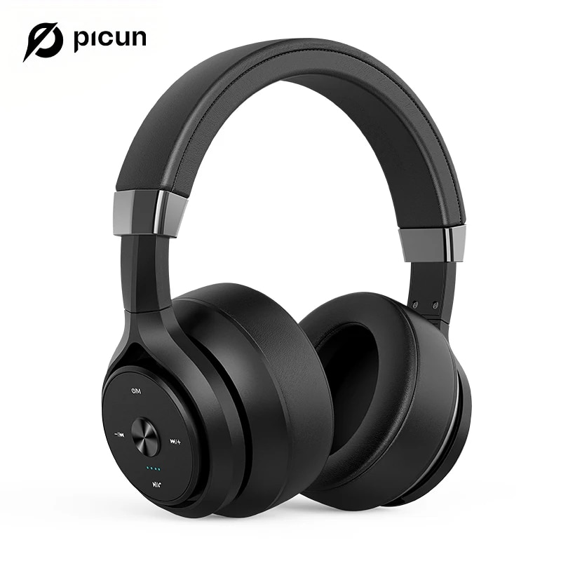 Picun P28X Wireless Headphones Over Ear, Bluetooth 30H