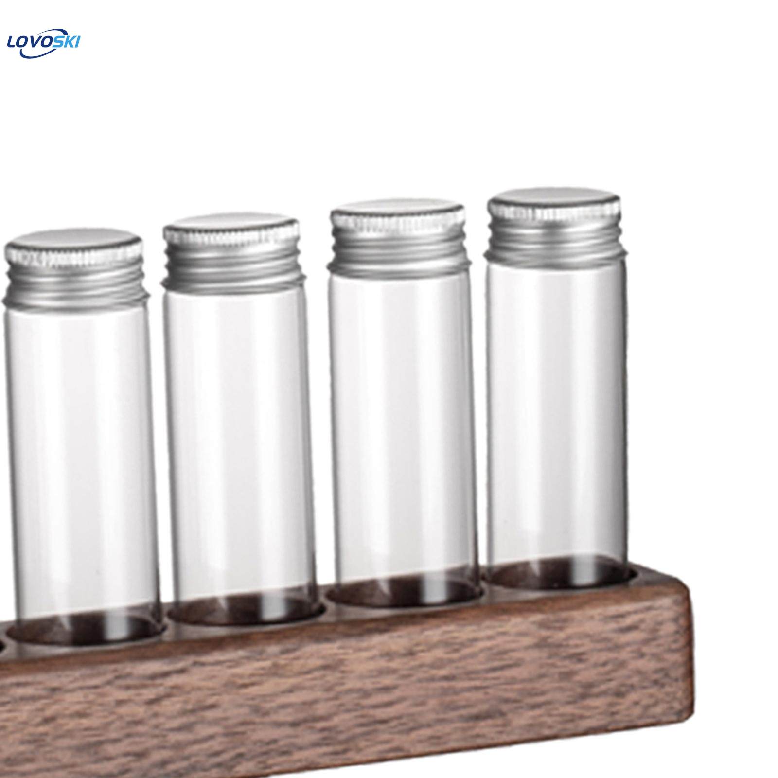 Single Dosing Coffee Bean Storage Tubes, Coffee Beans Storage Container Airtight Coffee Bean Cellars with Stand for Candy, Sugar, Nuts, Bar Pantry. 