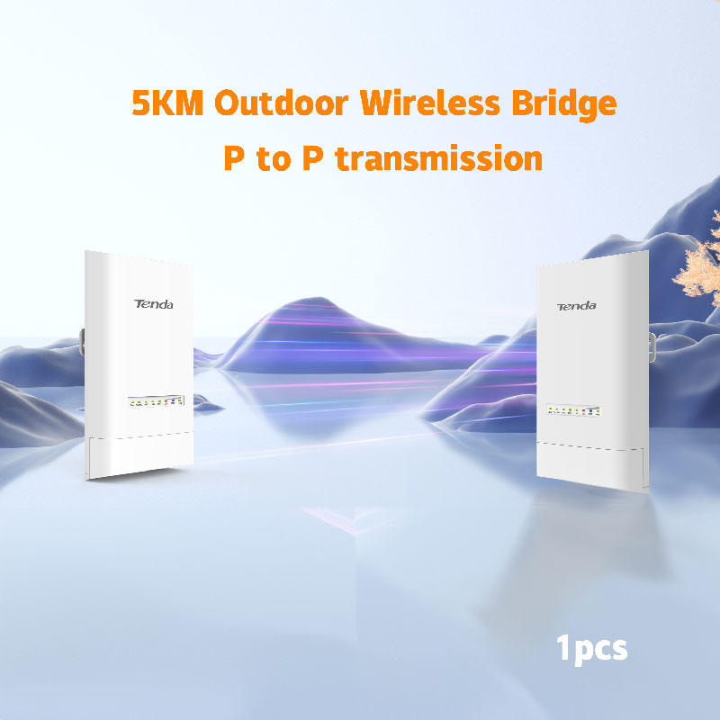 Tenda OS3 5KM 5GHz 867Mbps Outdoor CPE Wireless 5G WiFi Extender Router AP Access Point Wi-Fi Bridge p to p