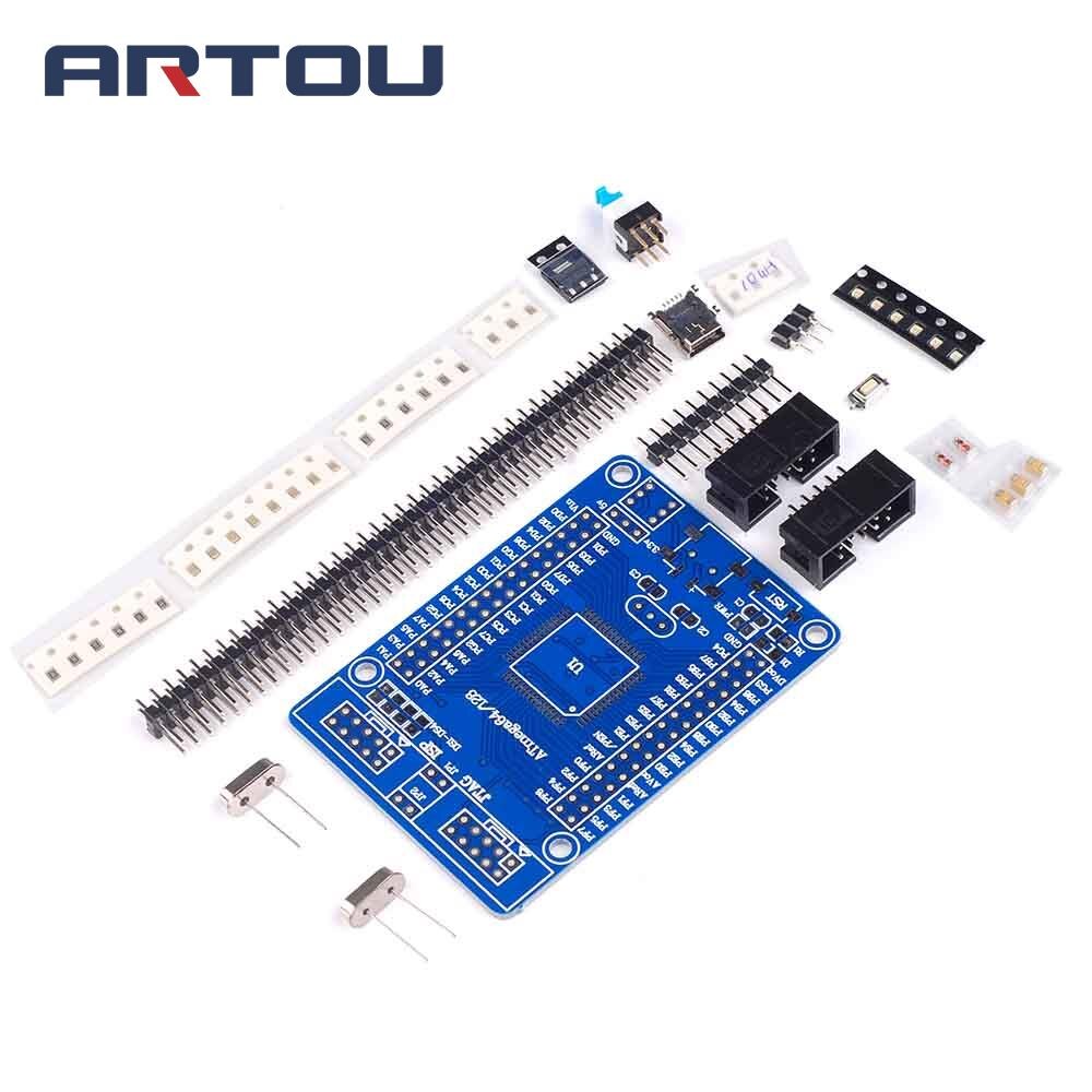 【happy one】ATmega64 ATmega128 Development Board Learning Board Kit. 