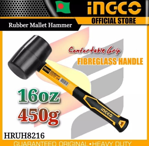 রাবার HAMMER-16oz-INGCO