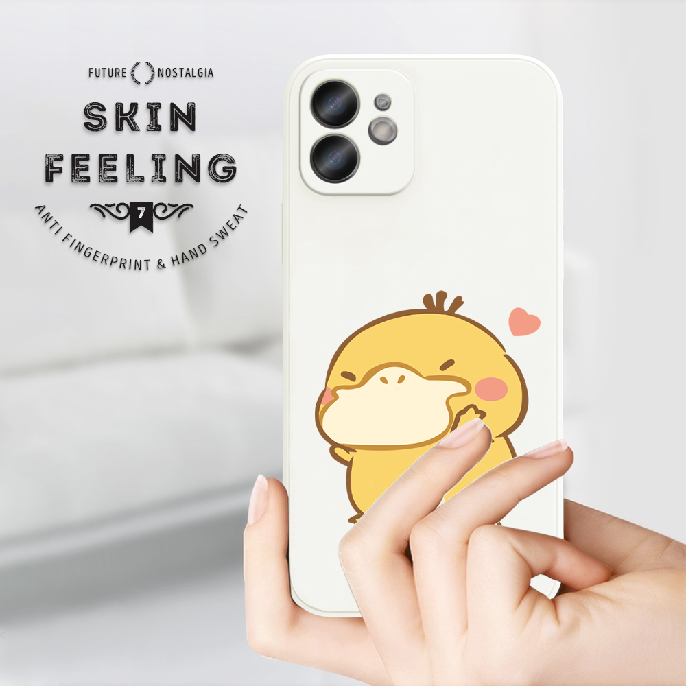 Hontinga for Samsung S8 Plus Case Side Design Trendy Cartoon Sign Back Cover Soft Square Edge Pattern Liquid Silicone Phone Cases. 