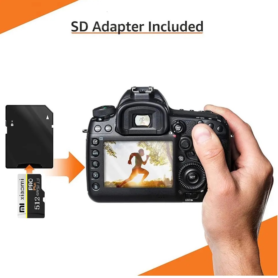 High Speed 512 GB  Mi Xiaomi Micro SD  Memory Card 100%  Expansion Micro TF SD Card For Phone/Computer/Camera. 