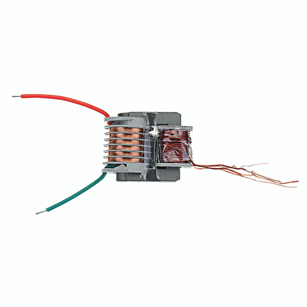 Three 15KV high-frequency and high-voltage transformer boost inverters plasma coils. 