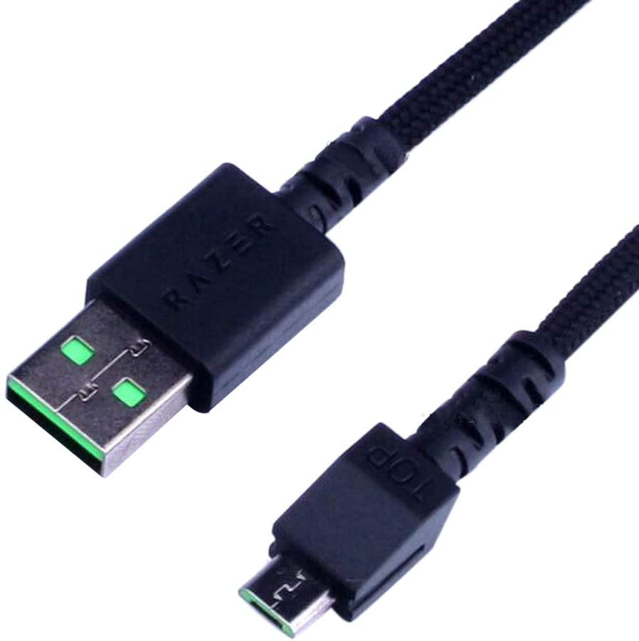 USB Charging Cable Cord for Razer Basilisk Razer Viper Ultimate Hyperspeed Lightest Naga Pro Wireless Gaming Mouse. 