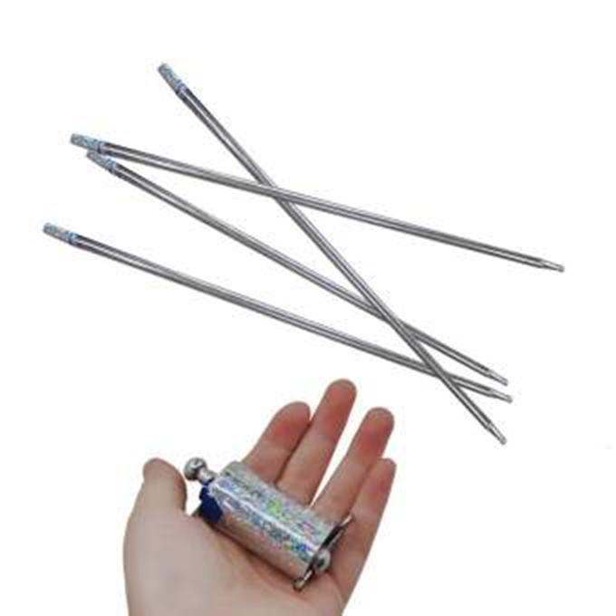 Trick Prop High Elasticity Metal Appearing Cane Magic Toy Telescopic Stick. 