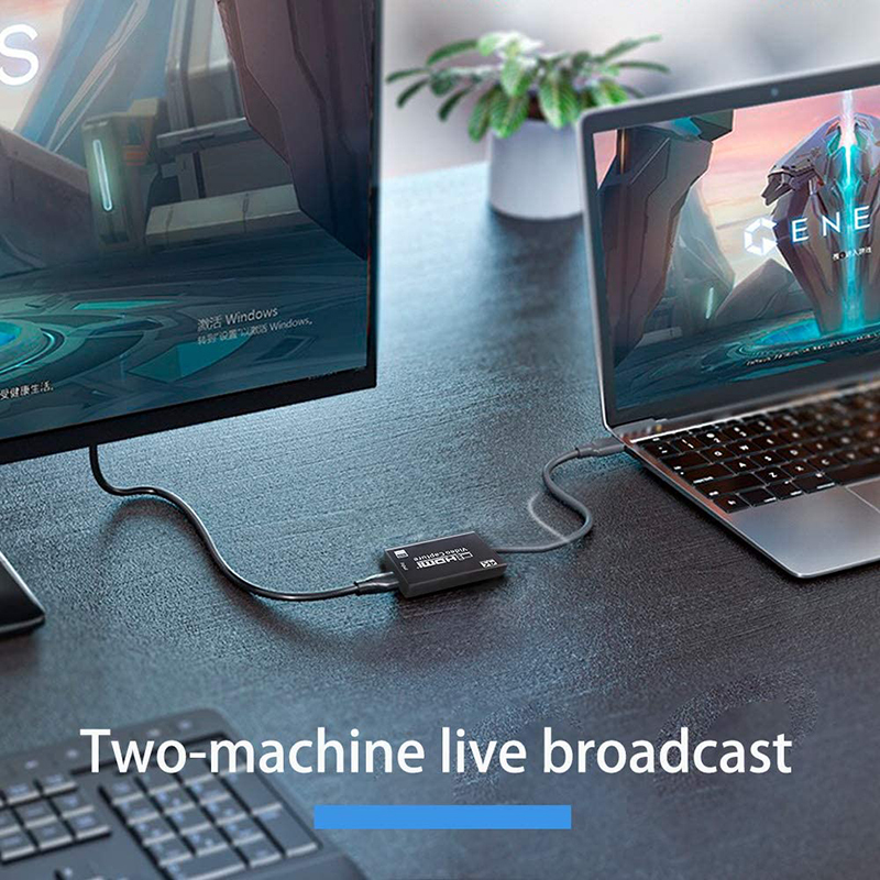 【Ready stock】HDMI Video Audio Capture Card 4K HDMI to USB 3.0 HDMI Capture Device for High Definition Acquisition HDMI Camera Video. 
