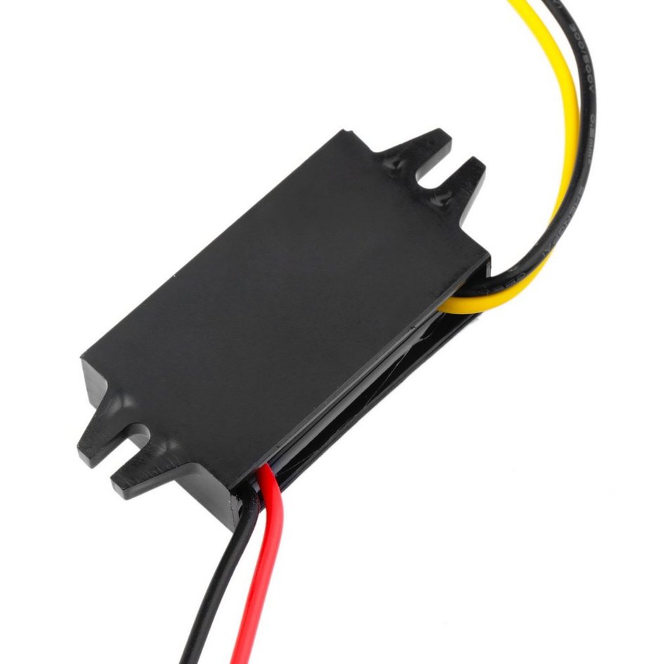 CPT-UL-1 DC/DC Converter Regulator 12V To 5V 3A 15W Car Led Display Power -Black. 