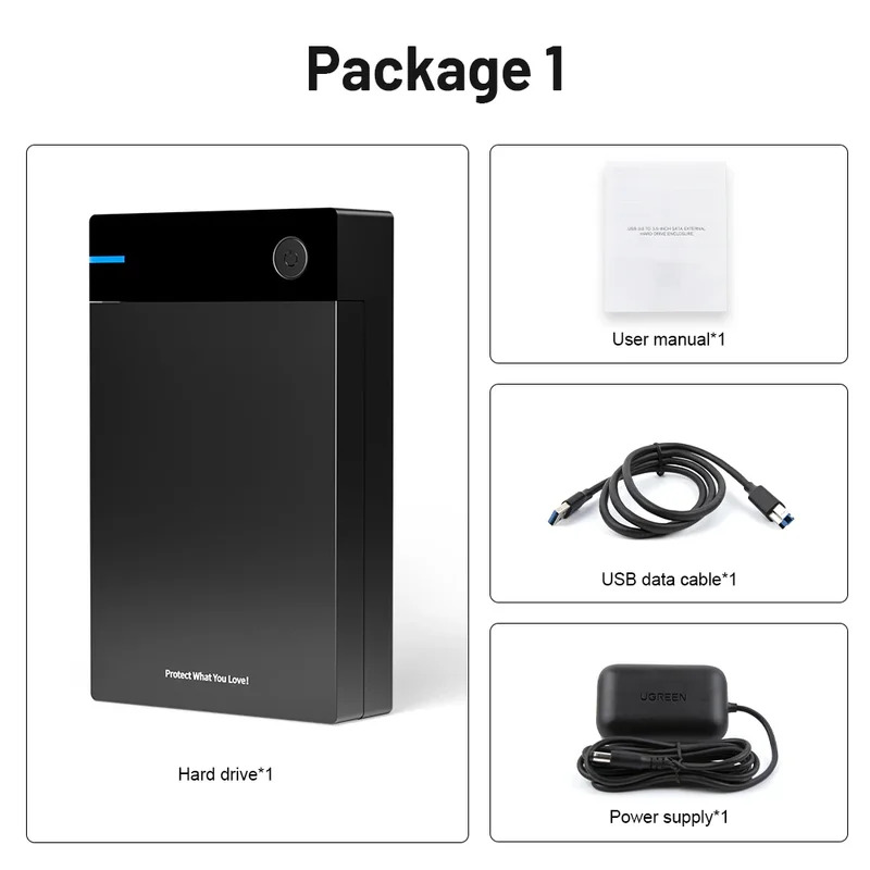 Launchbox Hard Drive Built-in 45000 Retro Games For PSP/PS3/PS2/PS1/Game Cube/X BOX Portable HDD For Windows PC Gift For Kids. 