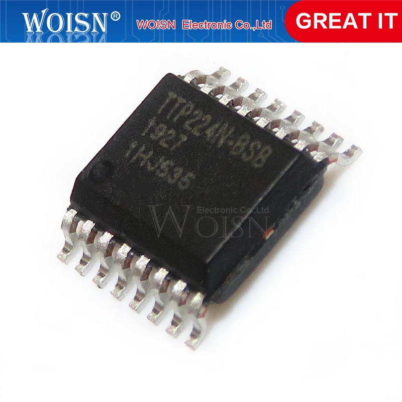 10pcs/lot TTP224N-BSB TTP224-BSB TTP224N TTP224 SSOP-16 In Stock