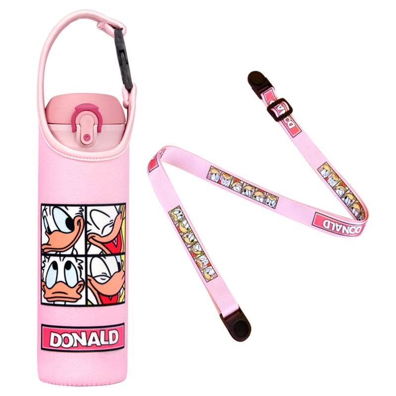 Water Bottle Bag with sling for Aquaflask / Hydroflask aquaflask Boot Protective Sleeve for Hydro Flask and Aquaflask Water Bottles hydro flask tumbler Cup cover cartoon portable thermal insulation. 