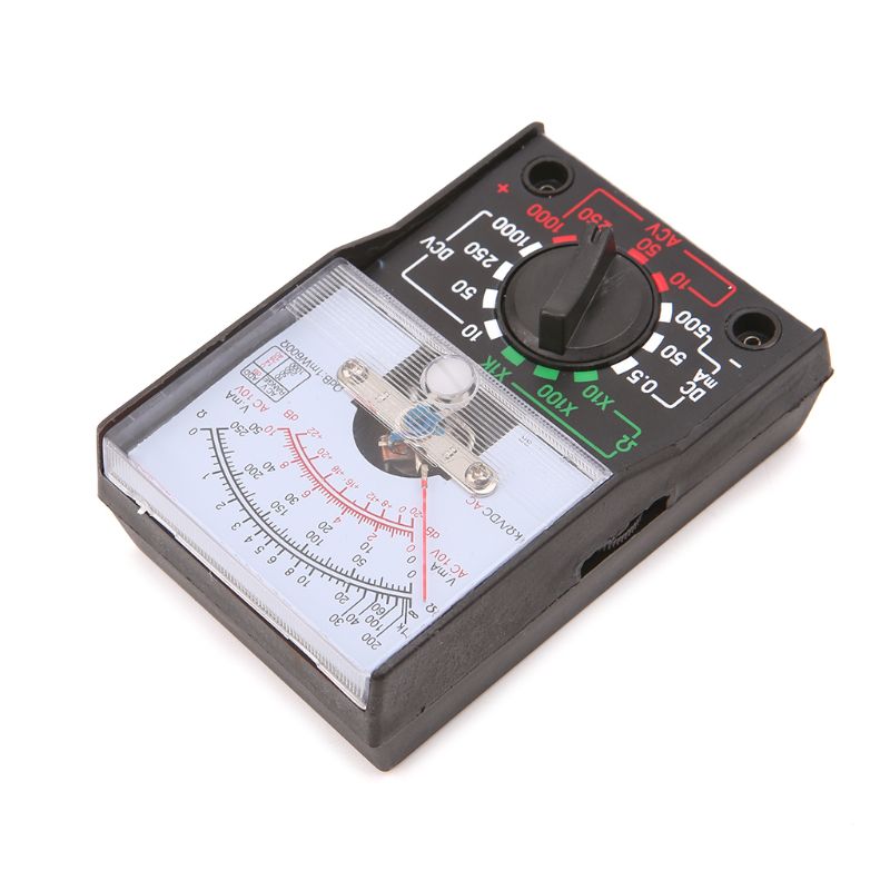 DC/1000V Voltmeter 250mA Ammeter 1K Resistance Meter Analog Multimeter Tool Dropship. 