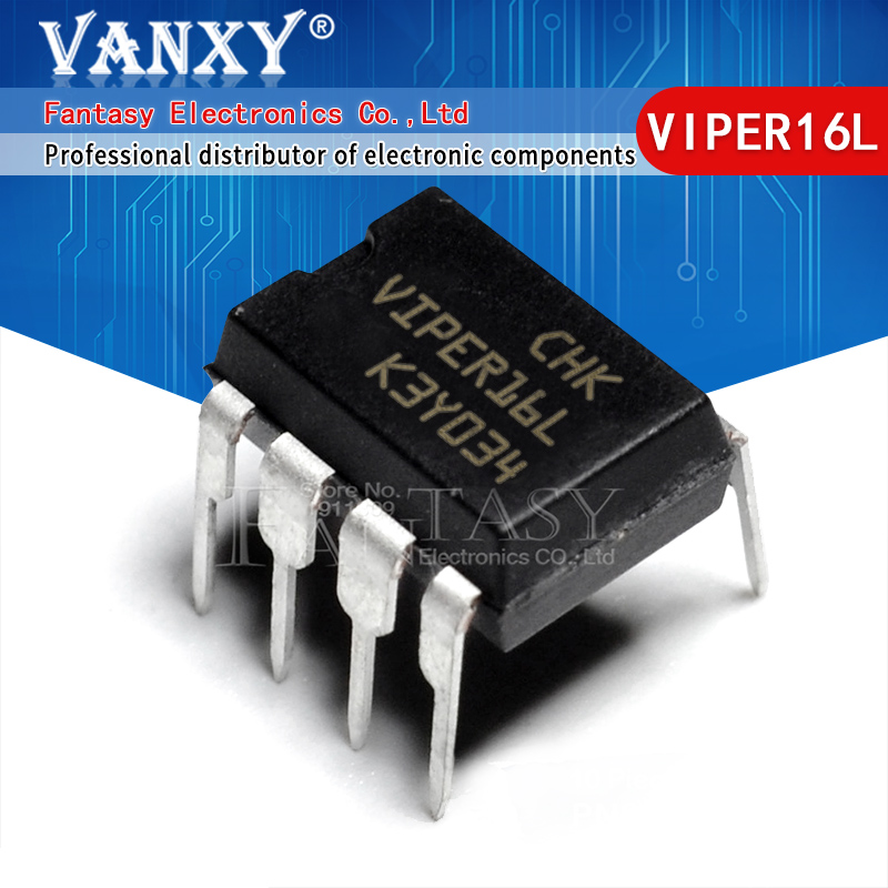 10PCS VIPER12A VIPER12 DIP-8 VIPER22A VIPER22 VIPER20A VIPER20 VIPER53 VIPER53A VIPER32A VIPER16L VIPER17L VIPER26L VIPER27L. 