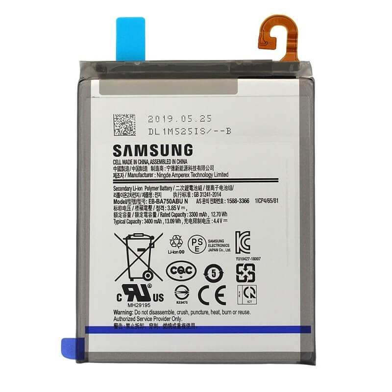 Mobile battery for Samsung Galaxy A10. 
