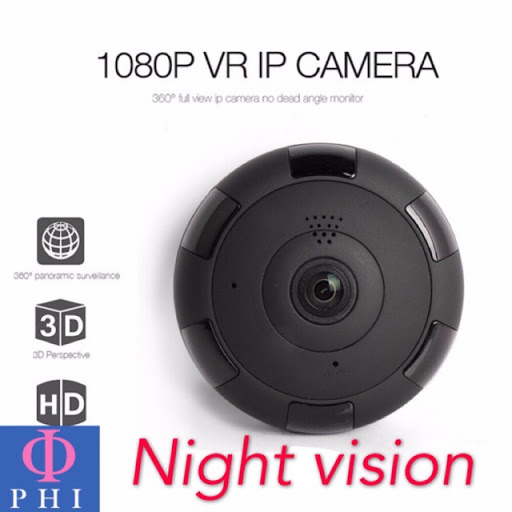 Anspo V380-S Panoramic IP Camera for IP Camera V380S Panoramic 360 Degree WiFi IP Camera Wireless CCTV Camera with Mobile. 