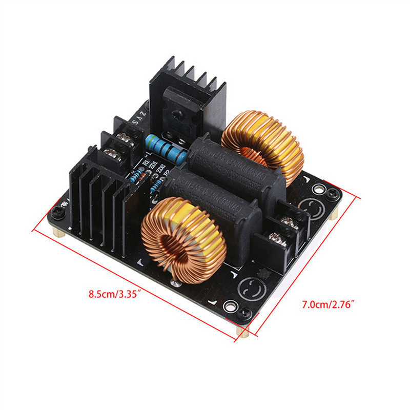 2X 1000W 20A ZVS Low Voltage Induction Heating Coil Module Flyback Driver Heater. 