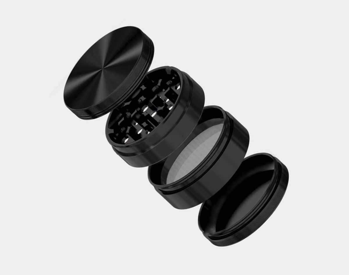 Mini Aluminum Alloy Spice Crusher Hand Muller Pollen Herbal Herb Grinder-Material: Aluminum Alloy Size(H x Dia): 3.5cm x 4cm(Approx.). 