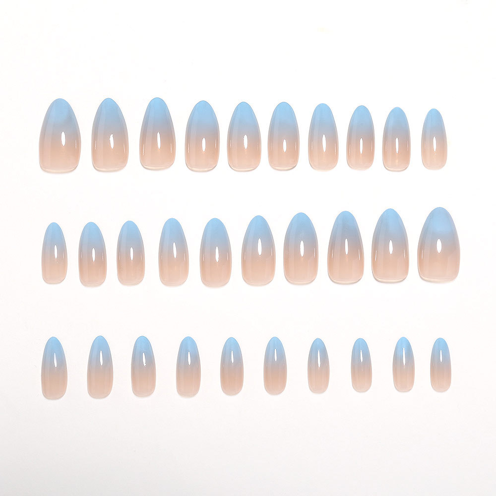 30pcs Vintage Red Nails Almond Shape Autumn Winter False Nails Press On Long Round Artificial Nail Atmosphere Nail Tip. 