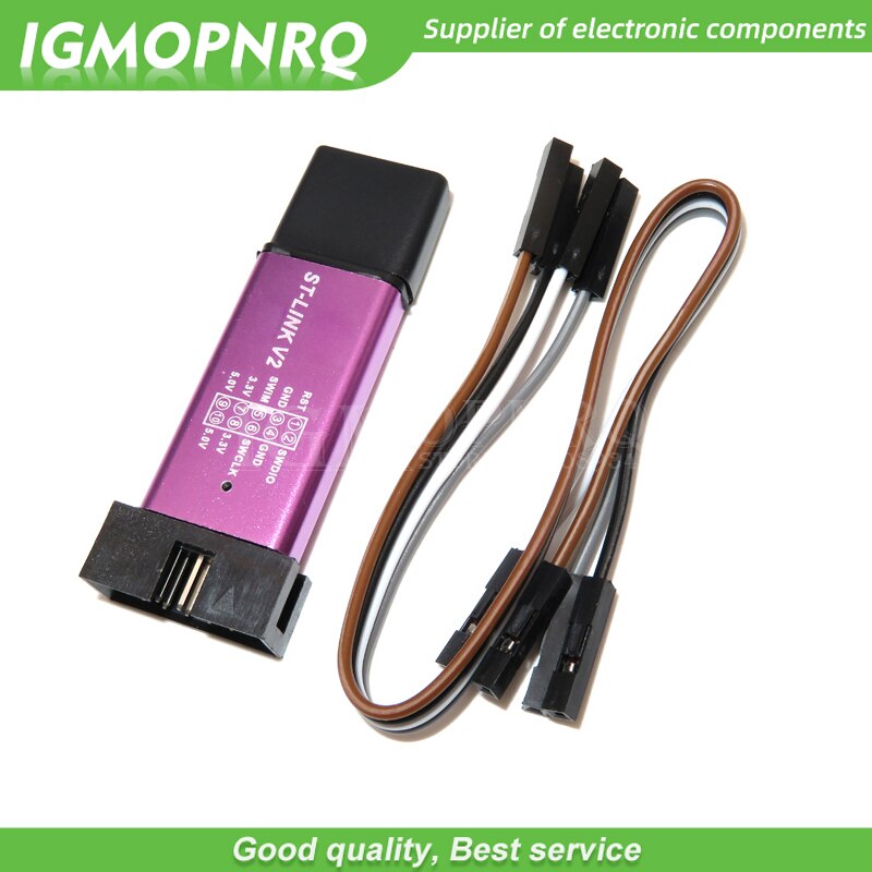 【happy one】1PCS Stlink ST-Link V2 Mini STM8 STM32 Simulator Download Programming Cover. 