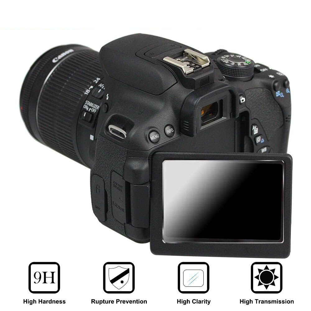 For Panasonic Lumix LX9 LX15 FZH1 LX10 G9 G8 G7 II G80 G81 G85 G90 G95 GX8 GX9 GX80 GX85 FZ300 FZ2000 FZ2500 GX7 II III Camera Anti Scrached Tempered Glass 9H 2.5D LCD Screen Protector Explosion-proof Film Toughened Guard. 