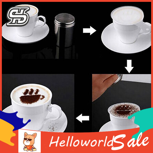 16Pcs Creative Coffee Cappuccino Latte Templates Art Stencil DIY Decoration Mold. 